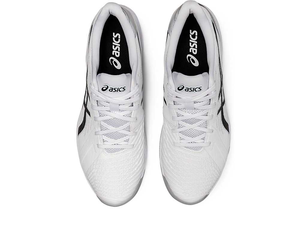 Buty do Tenisa Męskie Asics Solution Swift Ff Białe Czarne | 67218-IUYZ