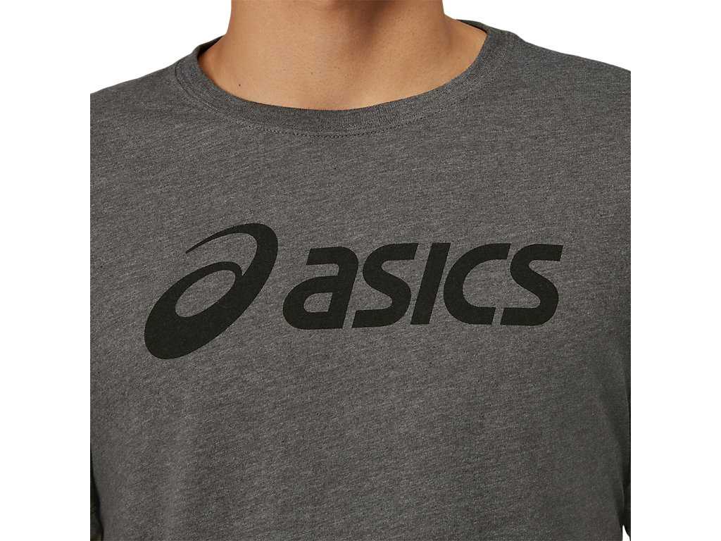 Koszulki Męskie Asics Xg Lockup Logo Ciemny Szare Czarne | 69182-LMRP