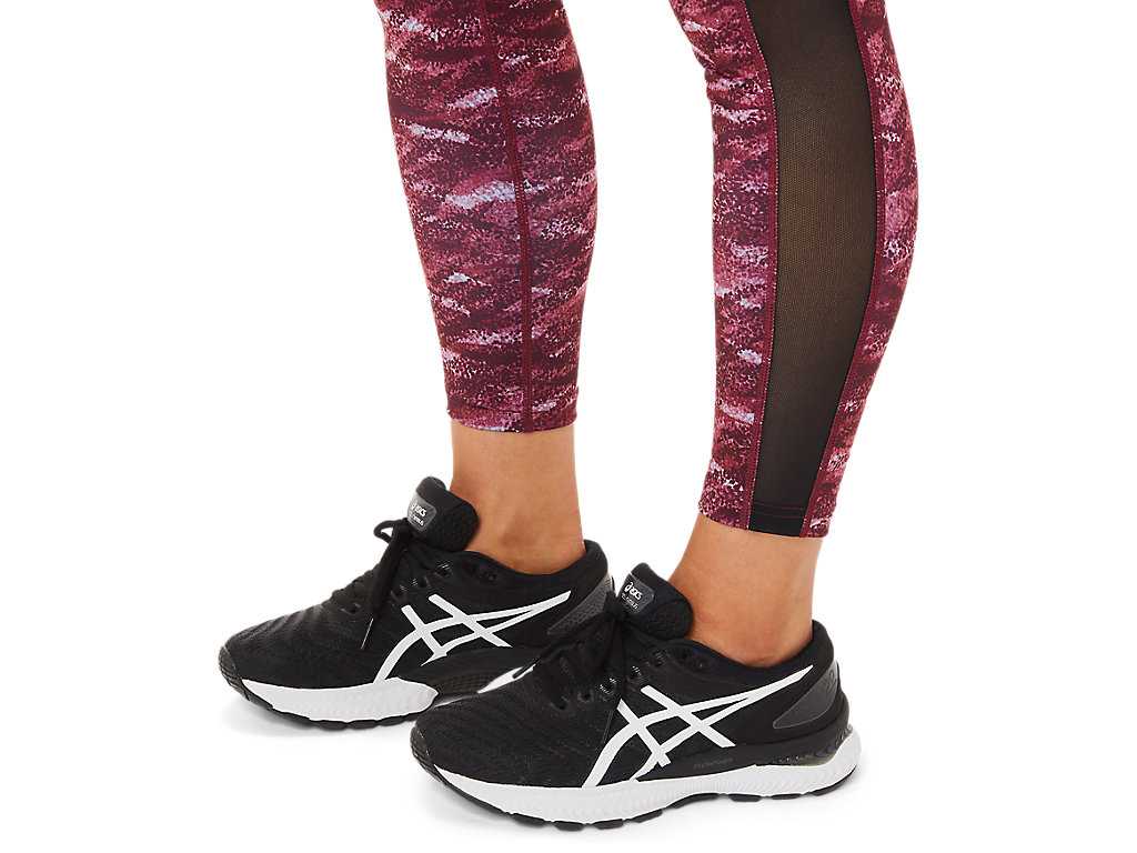 Legginsy Damskie Asics Kate 7/8 Białe Kolorowe | 06941-QPTS