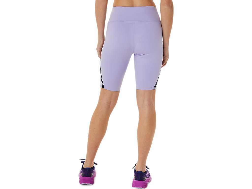 Legginsy Damskie Asics Race Sprinter Fioletowe | 67853-OGMX