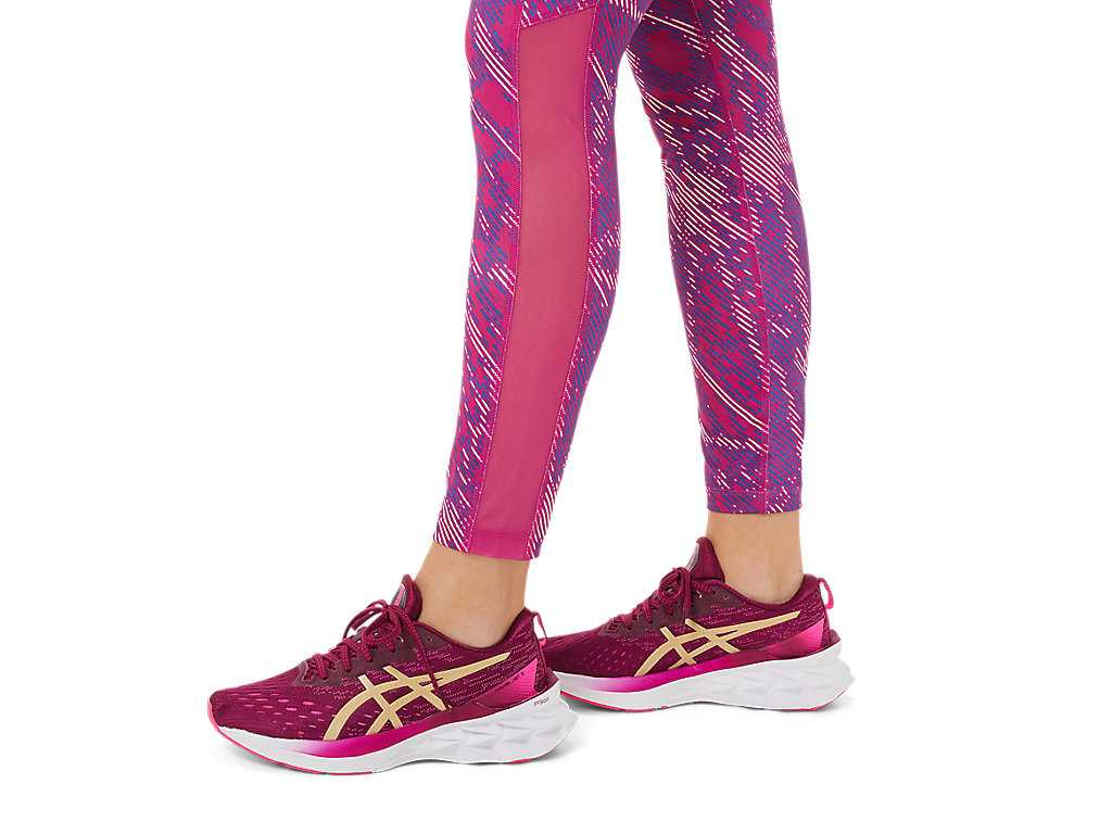 Legginsy Damskie Asics Sakura Kolorowe | 25716-DCZH