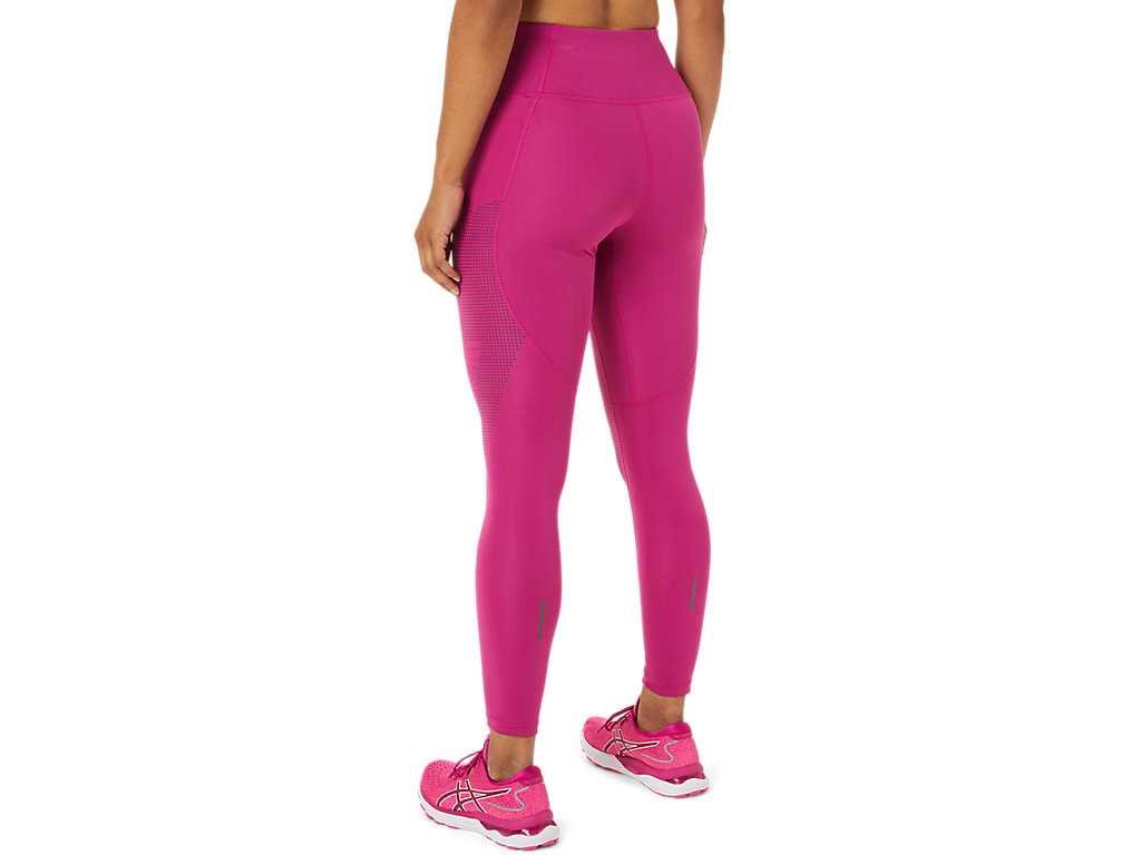 Legginsy Damskie Asics Szosowe Balance Fuksja Czerwone Jasny Fioletowe | 39087-FEVJ