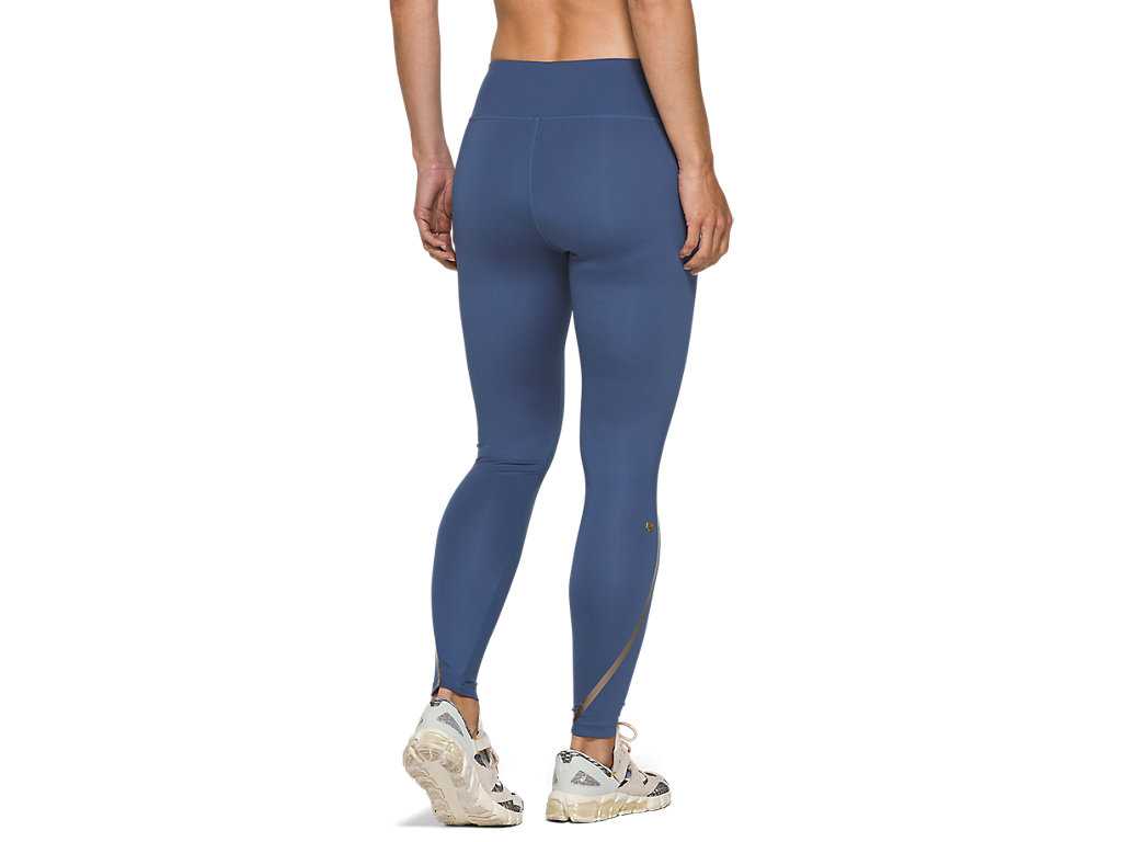 Legginsy Damskie Asics The New Strong Ciemny Szare | 78016-QHIU