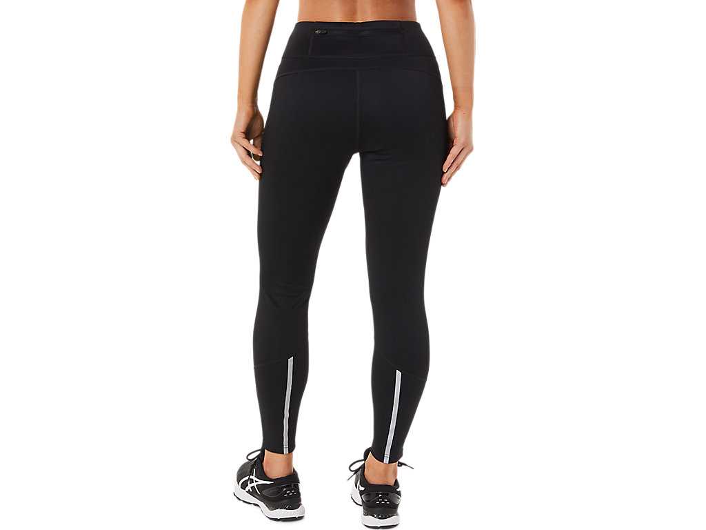 Legginsy Damskie Asics Thermopolis Zimowe Czarne Czarne | 82495-TIUO