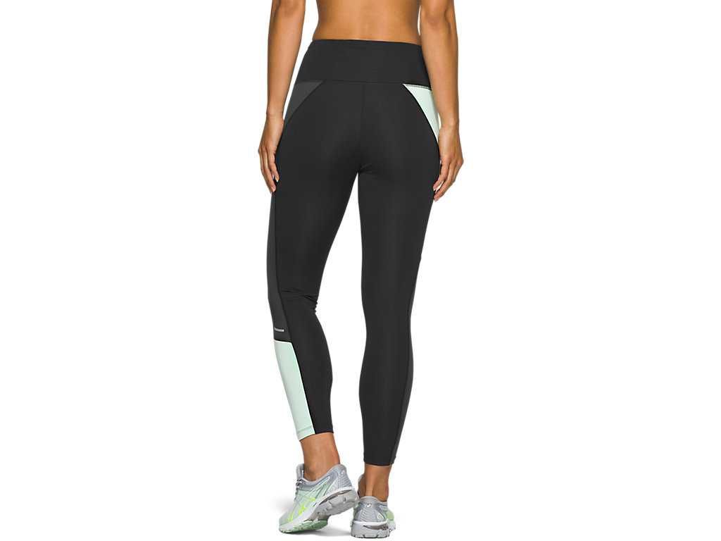 Legginsy Damskie Asics Tokyo Highwaist Czarne Mięta | 18347-WBHO