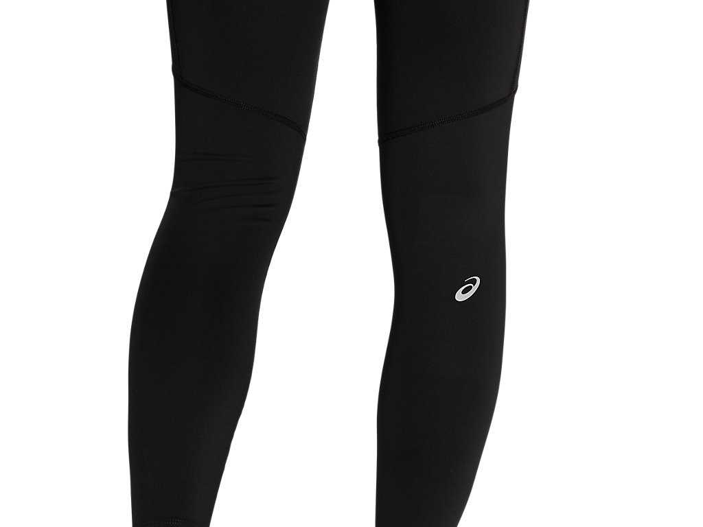 Legginsy Damskie Asics W Core Czarne | 93180-ATQB