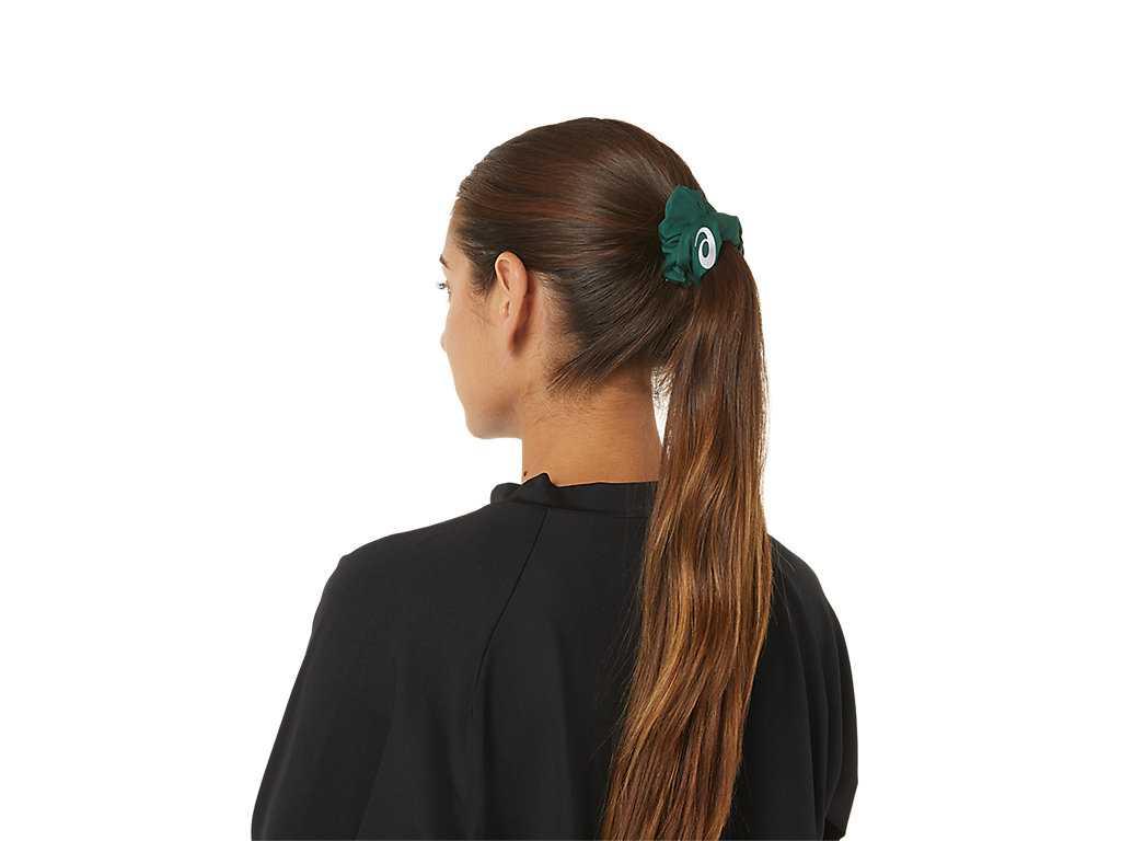 Opaski Damskie Asics Fit Sana Scrunchie 2-pack Szare | 16039-MPOK