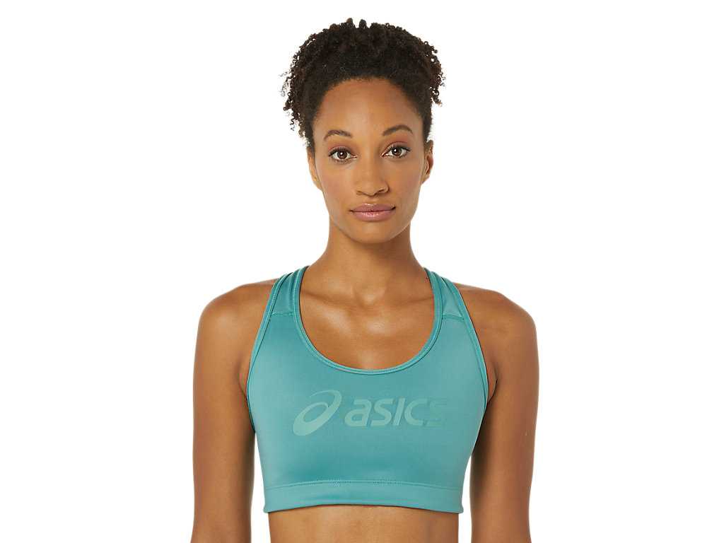 Staniki Sportowe Damskie Asics Spiral Oliwkowe Oliwkowe | 79053-UIPA